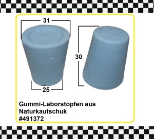 Gummi-Laborstopfen-aus-Naturkautschuk