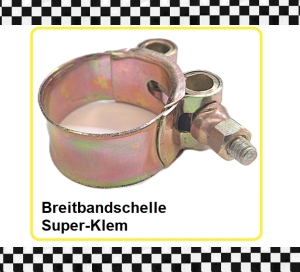 Breitbandschelle-Super-Klem-22-mm-breit-52-55-mm-Spannbereich
