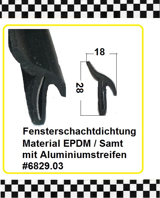 5m Fensterschachtdichtung € 12,65/m - staufenbiel-berlin