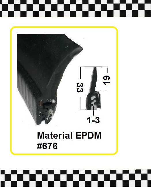 f 3m Kantenschutz 2mm Gummidichtung Gummiprofil 6812.08 aus BERLIN € 6,00/m 