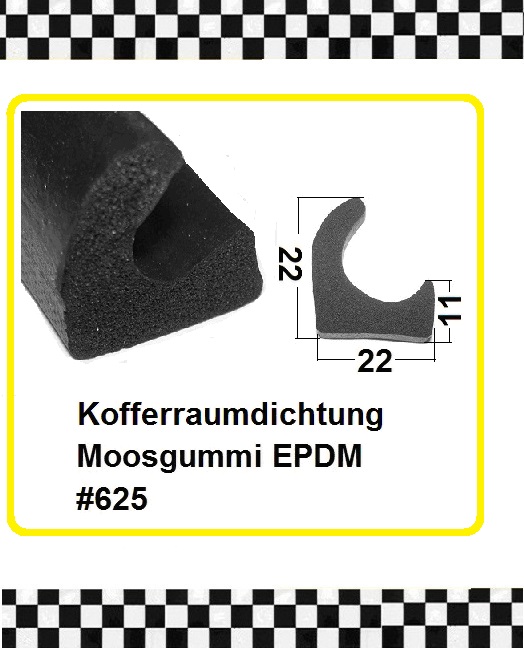 Gummidichtung Kofferraum Heckklappendichtung für RENAULT TRAFIC II JL FL  01-14