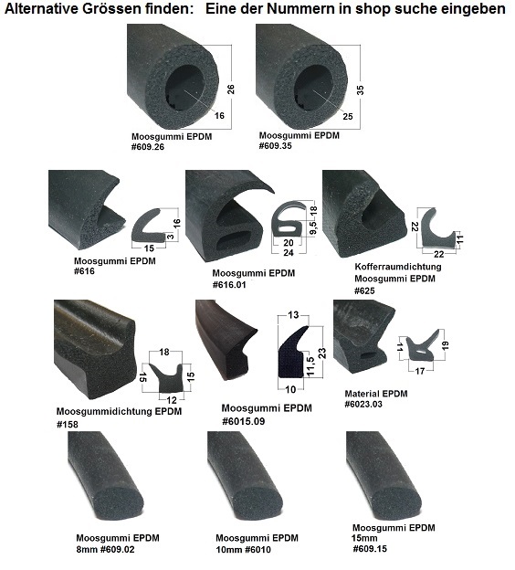 1m Gummistreifen EPDM selbstklebend 100x1mm - staufenbiel-berlin