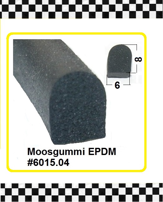 3m Moosgummi € 3,40/m