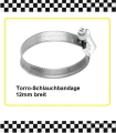 Torro-Schlauchbandagen W1, 12 mm, Spannber. 110-130 mm *Auslaufartikel*