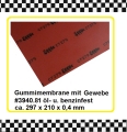 Gewebegummi-Membrane 0,4mm DIN A4