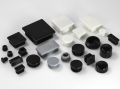 Bild 2 von Vierkant-Lamellenstopfen 30x60 mm schwarz
