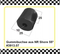 2x Gummibuchse Hohlfeder