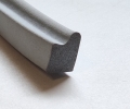 Bild 2 von Moosgummi-Zargenprofil Nr. 537, 12x16mm, EPDM, grau