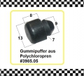 2x Gummianschlagpuffer