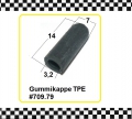 Bild 1 von 4x Gummikappe  innen 3,2mm *A