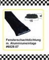 Bild 1 von 15cm Muster Fensterschachtdichtung mit Samteinlage € 13,00/m