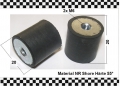 Gummi-Metall-Puffer, NK, 20x20 mm, DxH