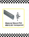 Weich-PVC Kantenschutz transparent (auf Anfrage)