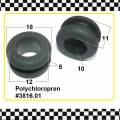 3x Kabeldurchführung