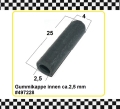 Gummikappe  innen ca.2,5 mm