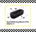 2x Kabeldurchführung oval *A