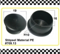 10x Stopfen PVC für 16mm Loch *A