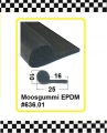 3m Fahnenprofil Moosgummi €  6,95/m