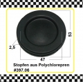 1x Membranstopfen Gummi für Bohrung 47mm