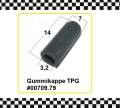 Gummischutzkappe aus TPG  Innen-Ø 3,2mm