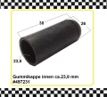 Gummikappe innen ca.23,8 mm