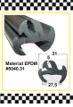 Bild 1 von 2,9m Scheibenklemmprofil  inkl. Füller € 26,95/m