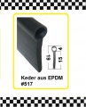 3m Gummikeder schwarz € 5,65/m