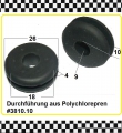 2x  Kabeldurchführung