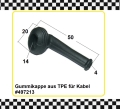 Gummikappe aus TPE für Kabel