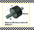 Bild 1 von Silentblock  / Gummi-Metall-Puffer