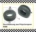 5x Kabeldurchführung