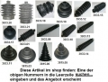 Bild 2 von 1x Gummifaltenbalg 8x45x70mm