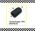 Gummischutzkappe aus TPG  Innen-Ø 6mm