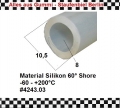 Bild 1 von 1m Silikonschlauch innen 8x10,5mm