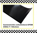 3m Gummistreifen EPDM selbstklebend 100x3mm € 9,05/m