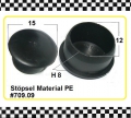 Bild 1 von 12x Stopfen PVC für 12mm Loch