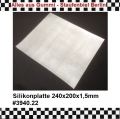 Bild 1 von 1x Silikonplatte  -70-+200°C 240x200x1,5mm