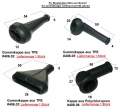 Sortiment  2 Gummikappe