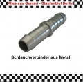 Schlauchverbinder Metall  für Schlauch 6-7 mm