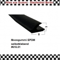 Bild 1 von 30cm Muster Moosgummiprofil selbstklebend € 2,80/m