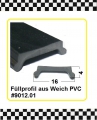 Bild 1 von 30cm Muster Füllprofil für Fensterrahmen € 3,75/m