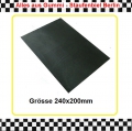 1x Gummiplatte CR Neopren 240x200x1,5mm