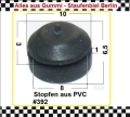 Stopfen aus PVC
