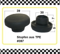 Bild 1 von 2x Stopfen aus Gummi für Bohrung 30mm