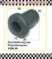 Bild 1 von 1x Knickschutztülle für Kabel aus Gummi