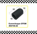 Gummischutzkappe aus EPDM  Innen-Ø 6,4mm