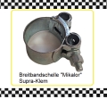 Bild 2 von Breitbandschelle "Mikalor" Supra-Klem, 20 mm breit, 32-35 mm Spannbereich *Auslaufartikel*