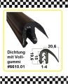 1m Türdichtung