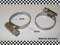 Schelle Edelstahl 25-40 mm 5 mm breit