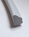 Bild 2 von Moosgummi-Sonderprofil EPDM 17x14 mm, grau